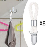 Maxbell Stainless Towel Hangers with Loop Bathroom Hanger for Bathroom Home