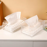Maxbell Napkin Holder Container Multifunction Tissue Box for Bedroom Counter Cars 22cmx12cmx8cm