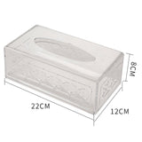 Maxbell Napkin Holder Container Multifunction Tissue Box for Bedroom Counter Cars 22cmx12cmx8cm