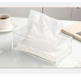 Maxbell Napkin Holder Container Multifunction Tissue Box for Bedroom Counter Cars 22cmx12cmx8cm