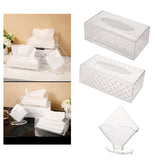 Maxbell Napkin Holder Container Multifunction Tissue Box for Bedroom Counter Cars 22cmx12cmx8cm