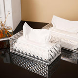 Maxbell Napkin Holder Container Multifunction Tissue Box for Bedroom Counter Cars 22cmx12cmx8cm