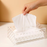 Maxbell Napkin Holder Container Multifunction Tissue Box for Bedroom Counter Cars 22cmx12cmx8cm