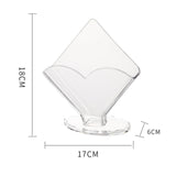 Maxbell Napkin Holder Container Multifunction Tissue Box for Bedroom Counter Cars 18cmx17cmx6cm