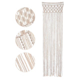 Maxbell Hanging Tapestry Fringe Backdrop Cotton Rope for Dormitories Playroom Porch