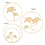 Maxbell Welcome Guests Pine Metal Wall Art Decor for TV Background Bedroom A