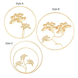 Maxbell Welcome Guests Pine Metal Wall Art Decor for TV Background Bedroom A