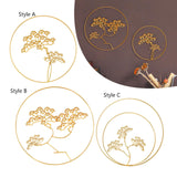 Maxbell Welcome Guests Pine Metal Wall Art Decor for TV Background Bedroom A