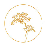 Maxbell Welcome Guests Pine Metal Wall Art Decor for TV Background Bedroom A