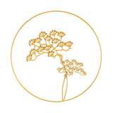 Maxbell Welcome Guests Pine Metal Wall Art Decor for TV Background Bedroom A