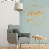 Maxbell Welcome Guests Pine Metal Wall Art Decor for TV Background Bedroom B