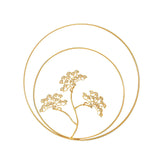 Maxbell Welcome Guests Pine Metal Wall Art Decor for TV Background Bedroom C