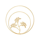 Maxbell Welcome Guests Pine Metal Wall Art Decor for TV Background Bedroom C