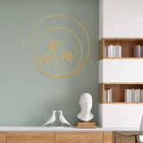 Maxbell Welcome Guests Pine Metal Wall Art Decor for TV Background Bedroom C