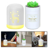 Maxbell USB Humidifier Bedside Night Light LED Air Humidifier for Desktop Home deer