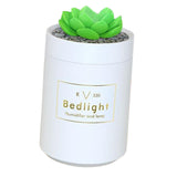Maxbell USB Humidifier Bedside Night Light LED Air Humidifier for Desktop Home flower