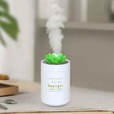 Maxbell USB Humidifier Bedside Night Light LED Air Humidifier for Desktop Home flower