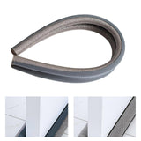 Maxbell Door Draft Stopper Soundproof Anti Collision Durable Protector for Household Gray