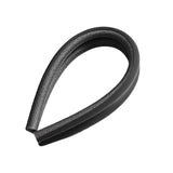 Maxbell Door Draft Stopper Soundproof Anti Collision Durable Protector for Household Black