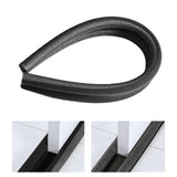 Maxbell Door Draft Stopper Soundproof Anti Collision Durable Protector for Household Black