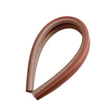 Maxbell Door Draft Stopper Soundproof Anti Collision Durable Protector for Household Brown