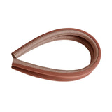 Maxbell Door Draft Stopper Soundproof Anti Collision Durable Protector for Household Brown
