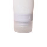 Maxbell Travel Bottles Leakproof Squeezable Refillable for Shampoo Body Wash Liquids White