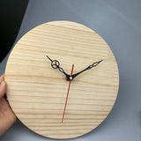 Maxbell Quartz Clock Movement Mechanism DIY Wall Clock Movement Part Black and Red