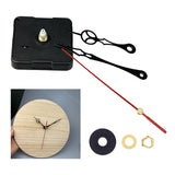 Maxbell Quartz Clock Movement Mechanism DIY Wall Clock Movement Part Black and Red