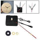 Maxbell Quartz Clock Movement Mechanism DIY Wall Clock Movement Part Black and Red