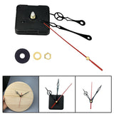 Maxbell Quartz Clock Movement Mechanism DIY Wall Clock Movement Part Black and Red