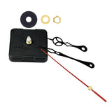 Maxbell Quartz Clock Movement Mechanism DIY Wall Clock Movement Part Black and Red