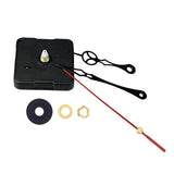 Maxbell Quartz Clock Movement Mechanism DIY Wall Clock Movement Part Black and Red