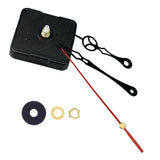 Maxbell Quartz Clock Movement Mechanism DIY Wall Clock Movement Part Black and Red
