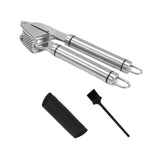 Maxbell Garlic Ginger Squeezer Press with Garlic peelers Crusher Kitchen Tool