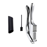 Maxbell 2 in 1 Garlic push to clean Anti Slip Texture seeds Kitchen Lovers with brush