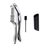 Maxbell 2 in 1 Garlic push to clean Anti Slip Texture seeds Kitchen Lovers with brush