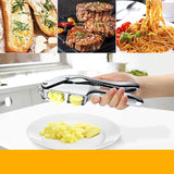 Maxbell 2 in 1 Garlic push to clean Anti Slip Texture seeds Kitchen Lovers with brush