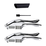 Maxbell 2 in 1 Garlic push to clean Anti Slip Texture seeds Kitchen Lovers with brush