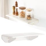 Maxbell Wall Mounted Floating Shelves Hanging Free Punching for Cabinet