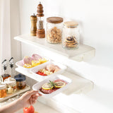 Maxbell Wall Mounted Floating Shelves Hanging Free Punching for Cabinet