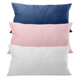 Maxbell Soft Head Cushion Pillow with pillow Versatile for Lounge Headrest blue