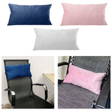Maxbell Soft Head Cushion Pillow with pillow Versatile for Lounge Headrest blue