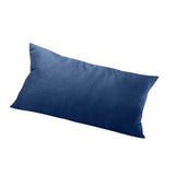 Maxbell Soft Head Cushion Pillow with pillow Versatile for Lounge Headrest blue