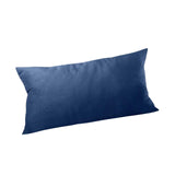Maxbell Soft Head Cushion Pillow with pillow Versatile for Lounge Headrest blue