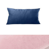 Maxbell Soft Head Cushion Pillow with pillow Versatile for Lounge Headrest blue