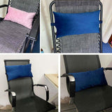 Maxbell Soft Head Cushion Pillow with pillow Versatile for Lounge Headrest pink