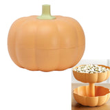 Maxbell Double Layered Candy Tray Dessert Plates Storage box for Decorative Orange