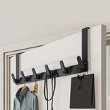 Maxbell Over door Coat Rack Scratch Resistance Anti Slip for Bedroom Office Wall