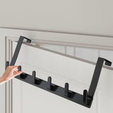 Maxbell Over door Coat Rack Scratch Resistance Anti Slip for Bedroom Office Wall